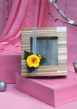 Wallpaper Design Box For Packing Flower with Ribbon Boxes