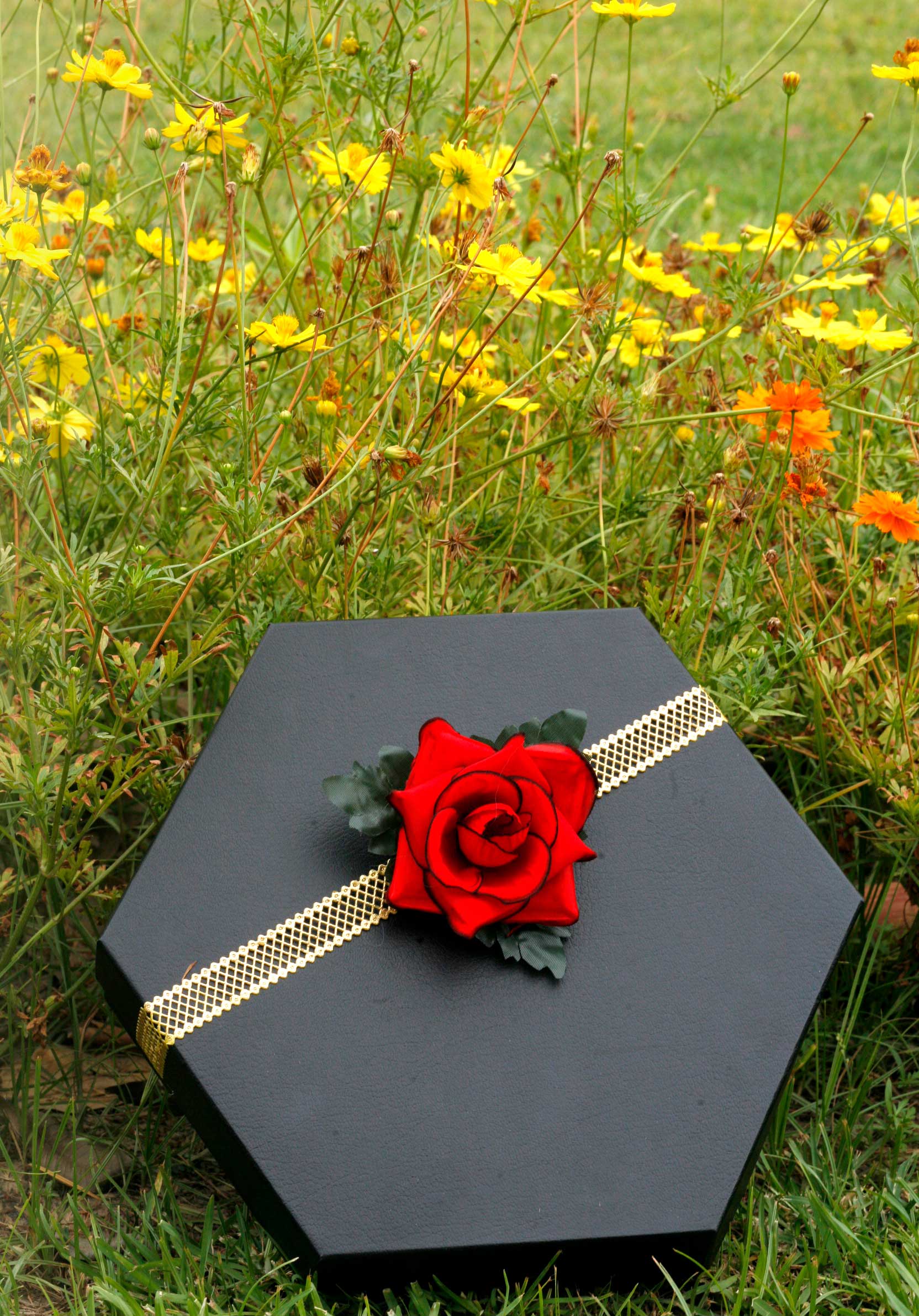 Customised Back Box With Wooden Craving And Wooden Name