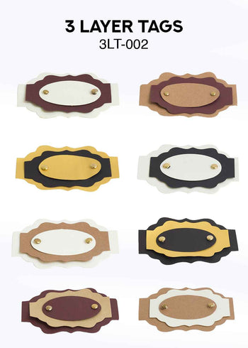 Design Tag for Packing 3 Layer Tag