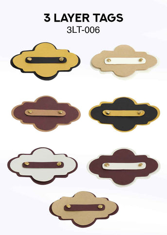 Design Tag for Packing 3 Layer Tag