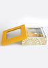 Gold and Wallpaper Design Box for Packing