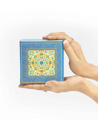 Gold Pattern with Floral Design