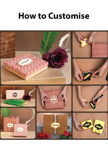 Customized Chocolate Box | Dates Box | Sweet Box | Craft Box | Craft Bags | Clothes Packaging Box | 14 Designs