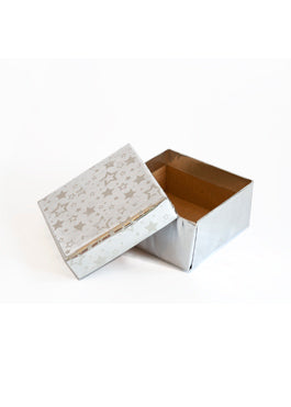 Silver Star Design Box for Packing