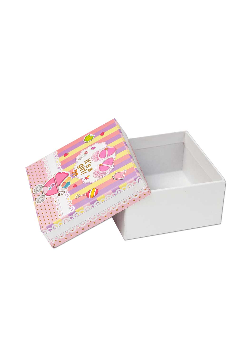 it's a girl sweet box pink box with it's a girl print 1 pao sweet box 250 gm it's a girl sweet box baby announcement box empty box mithai box for sweet packaging