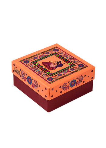 Multi Floral Wedding Design Box for Packing