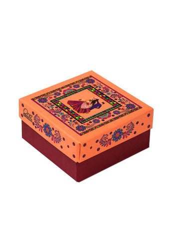 Multi Floral Wedding Design Box for Packing