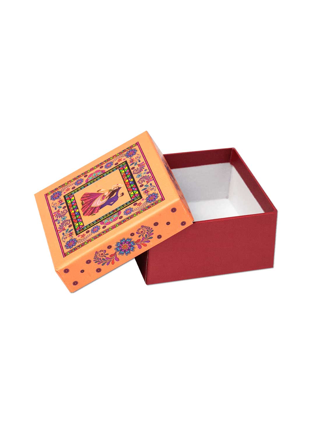 Multi Floral Wedding Design Box for Packing