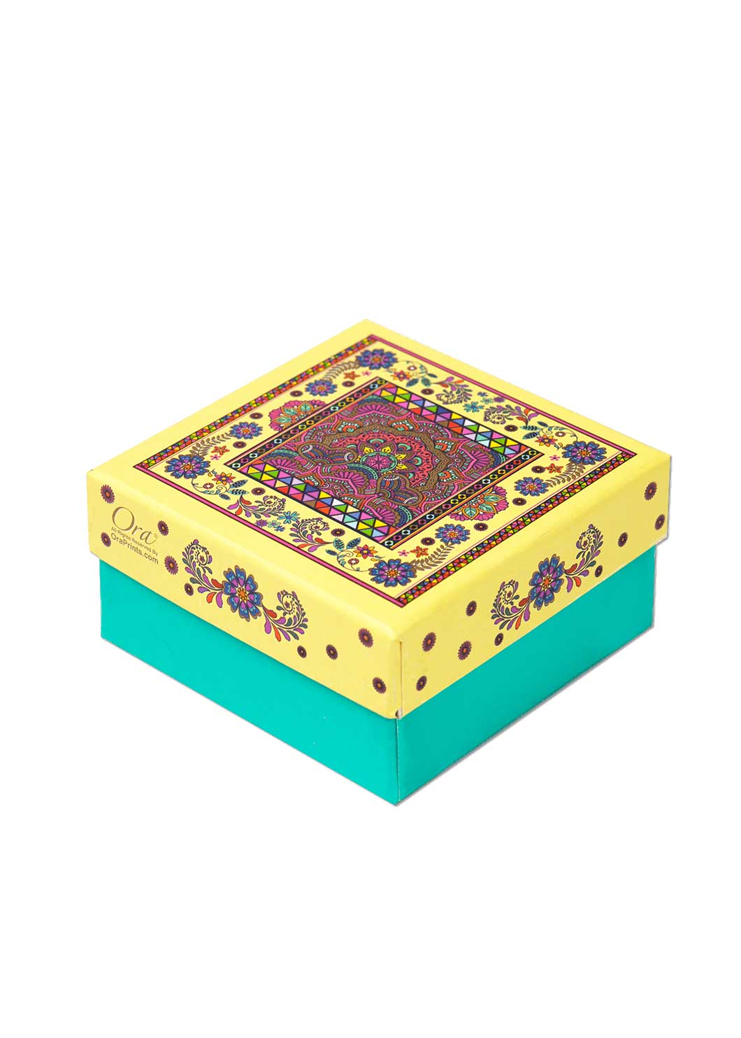 Mandala Pattern Design Box for Packing
