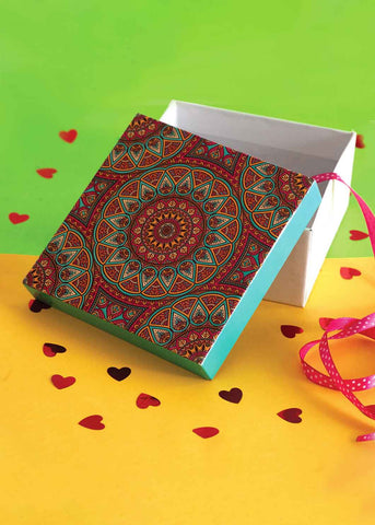 Mandala Design Box for Packing