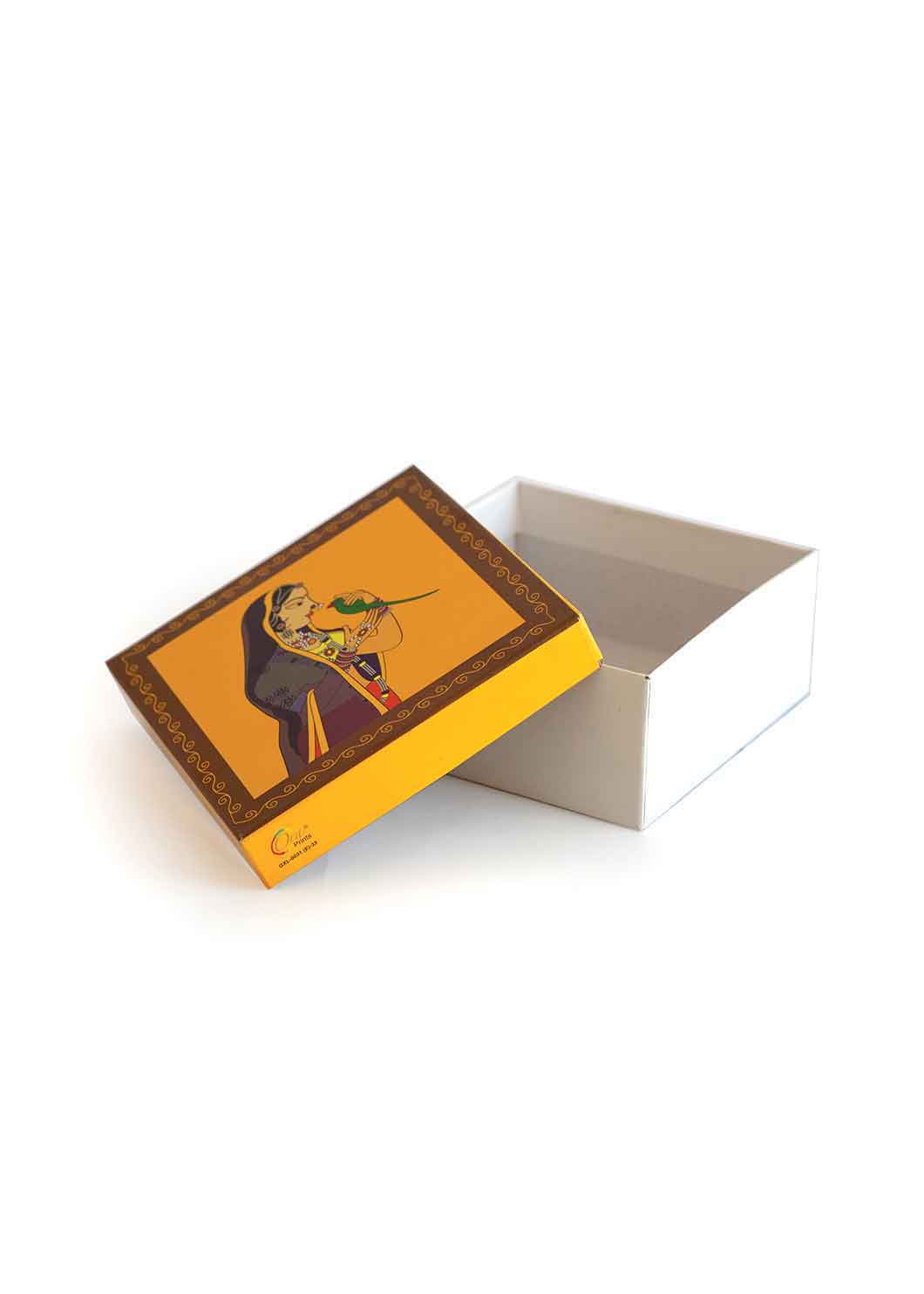 Mughal Queen Design Box for Packing