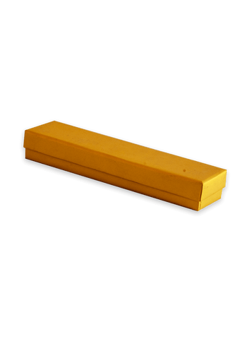 Gold Plain Design Box for Packing Jewelry Boxes