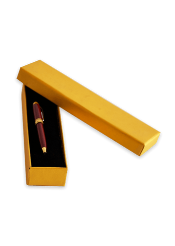 Gold Plain Design Box for Packing Jewelry Boxes