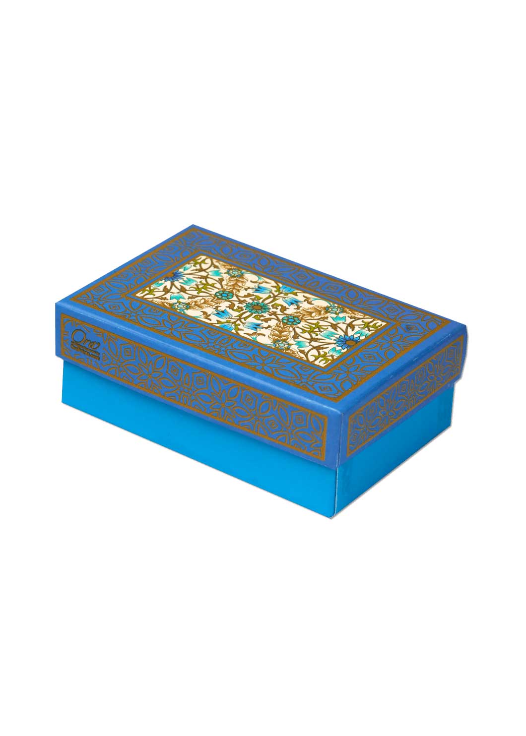 Gold Pattern with Floral Design Box for Packing