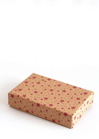 Craft Box Star Design Box for Packing with Tray