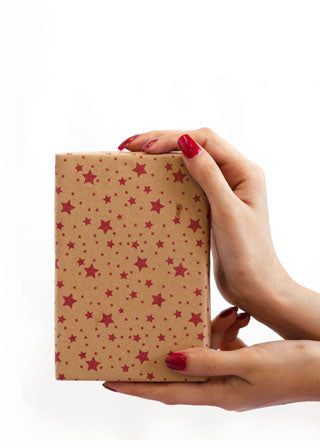 Craft Box Star Design Box for Packing with Tray