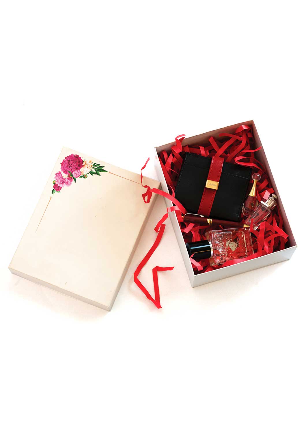 Flower Design Gift Packaging Empty Box - Gift Box - Wedding Tower