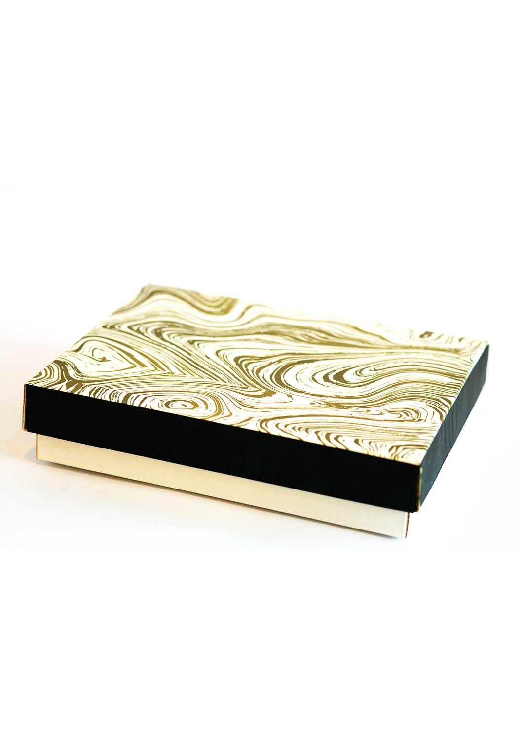 Black and Golden Design Box for Packing