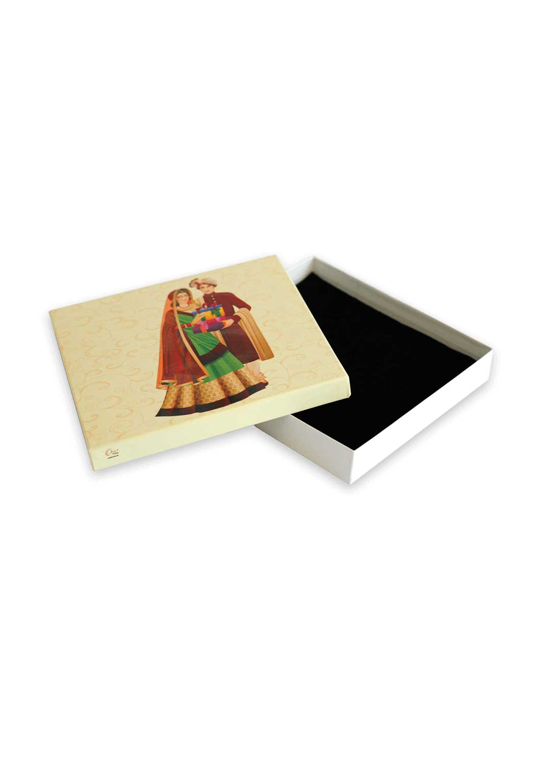 Him and Her - Wedding Photography Box- Cloth packaging box
