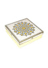 Gold Off White Ornament Design Box for Packing - Half kg Sweet Empty Box