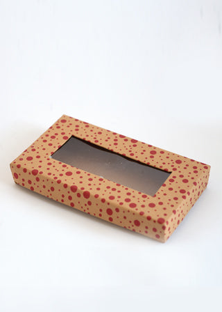 Craft Box Dotted Pattern Design For Packing Gift Box