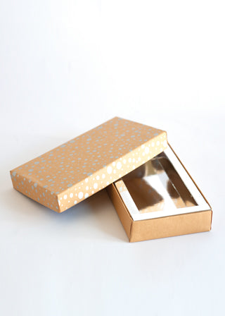 Craft Box Dotted Pattern Design Box for Packing