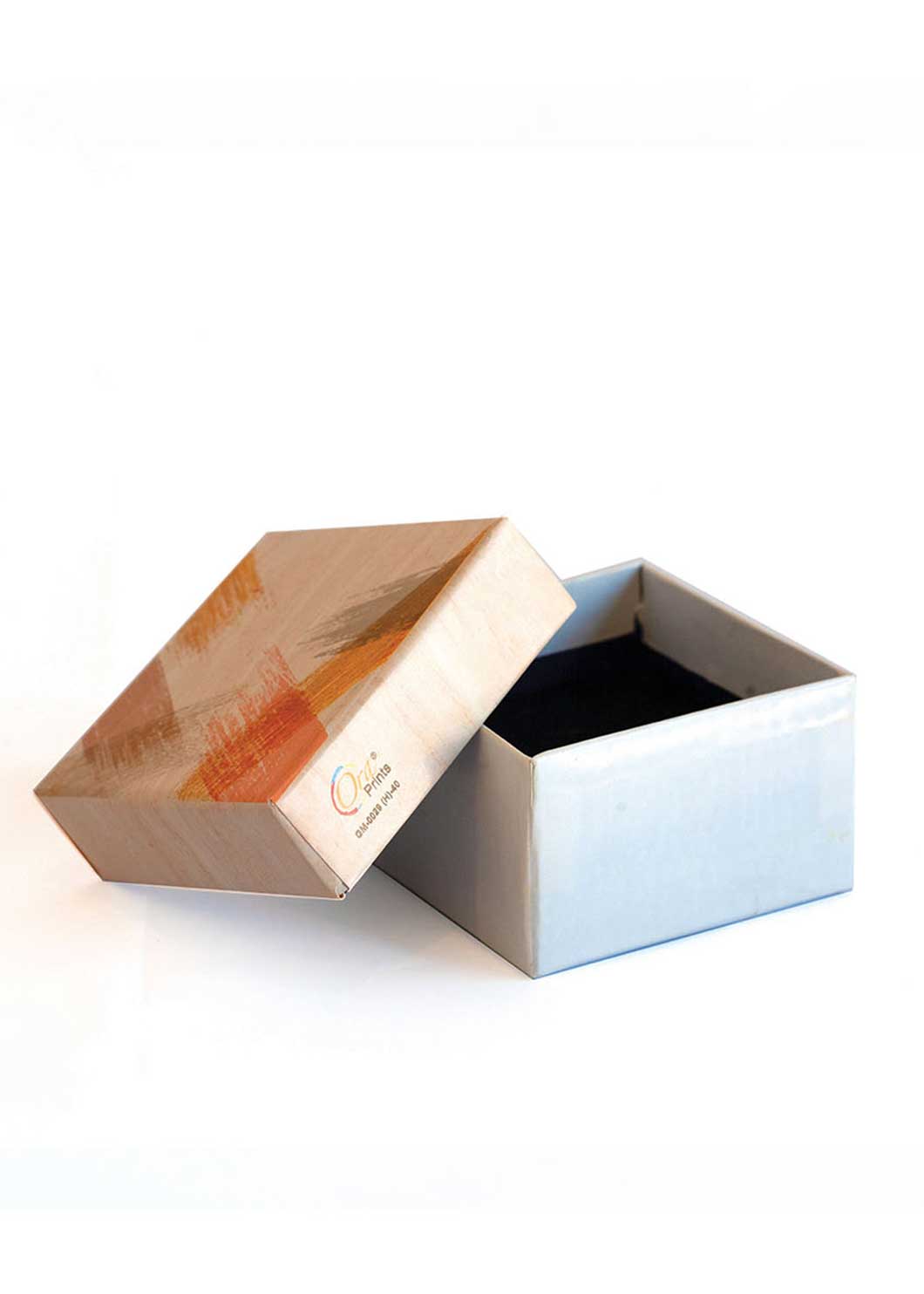 Off White Texture Design Box for Packing Gifts