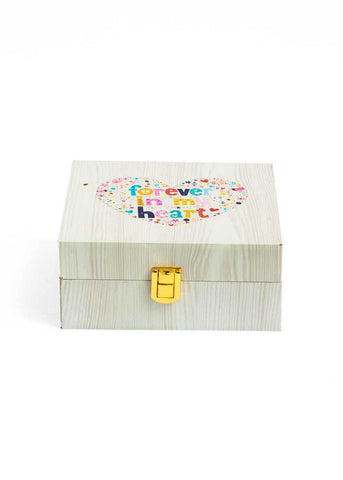 Small Premium Jewellery Box - Premium Gift Box - Custom Print Wooden Box | Remembrance Box Wedding Personalized  | Bidhbox