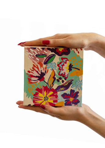 Multi Color Floral Design Box for Packing