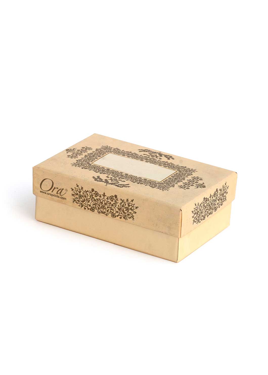 Luxury Gold Ornament Design Box.