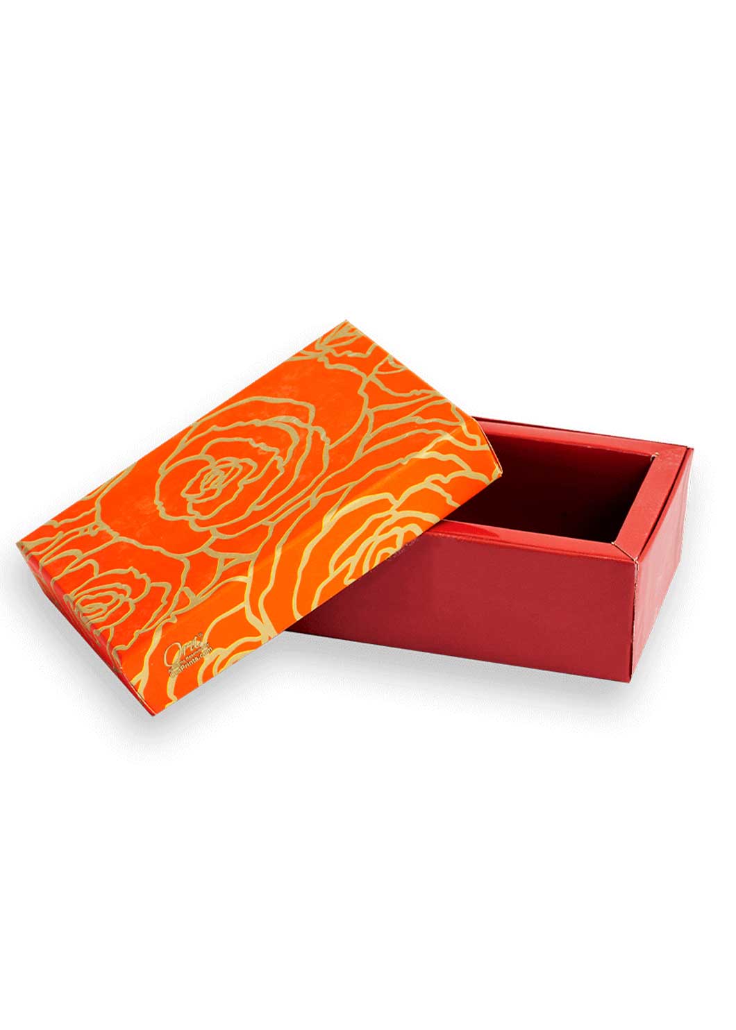 Red And Golden Sweet Packing Box