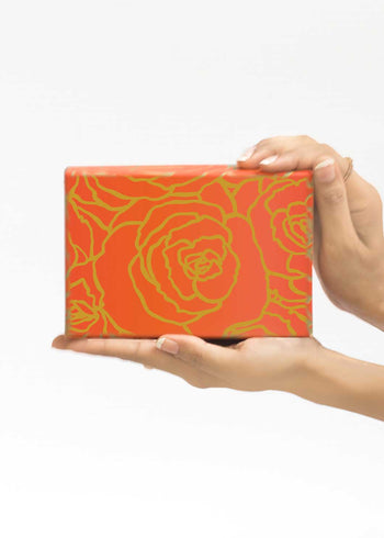 Red And Golden Sweet Packing Box