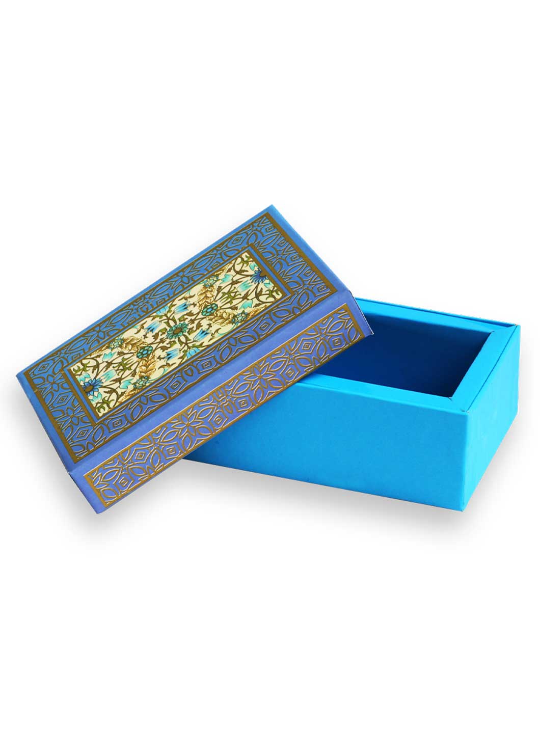 Gold Pattern with Floral Design Box for Packing