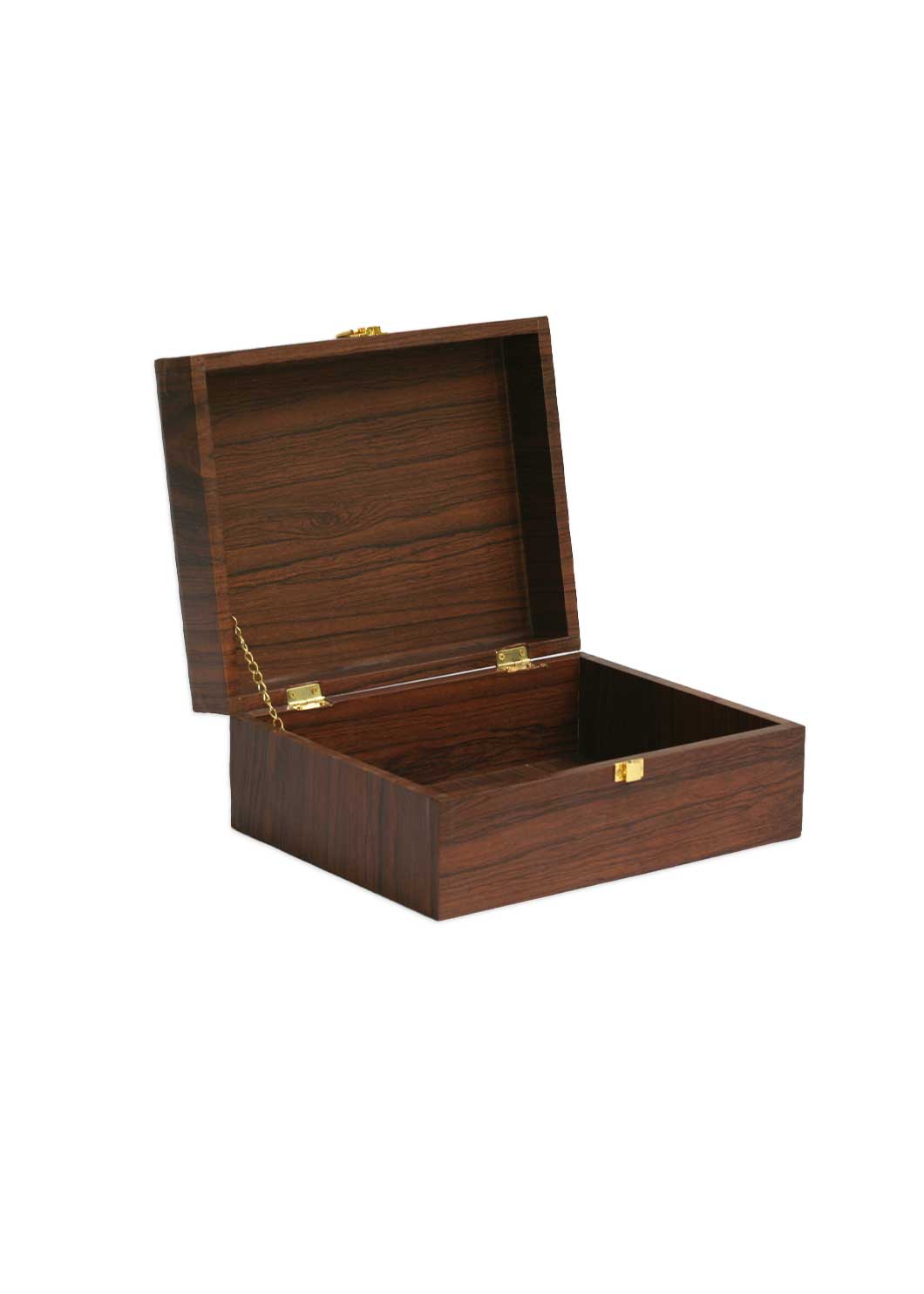 Premium Wooden Box | Square Shape Wooden Box | Wedding Bracelet Box | Wedding gift for married couple Couples witnesses | Mou Dikhai Box | Premium Gifts