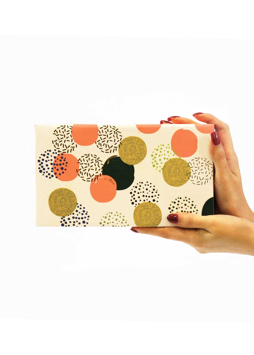 Colorful Dots Design Box for Packing