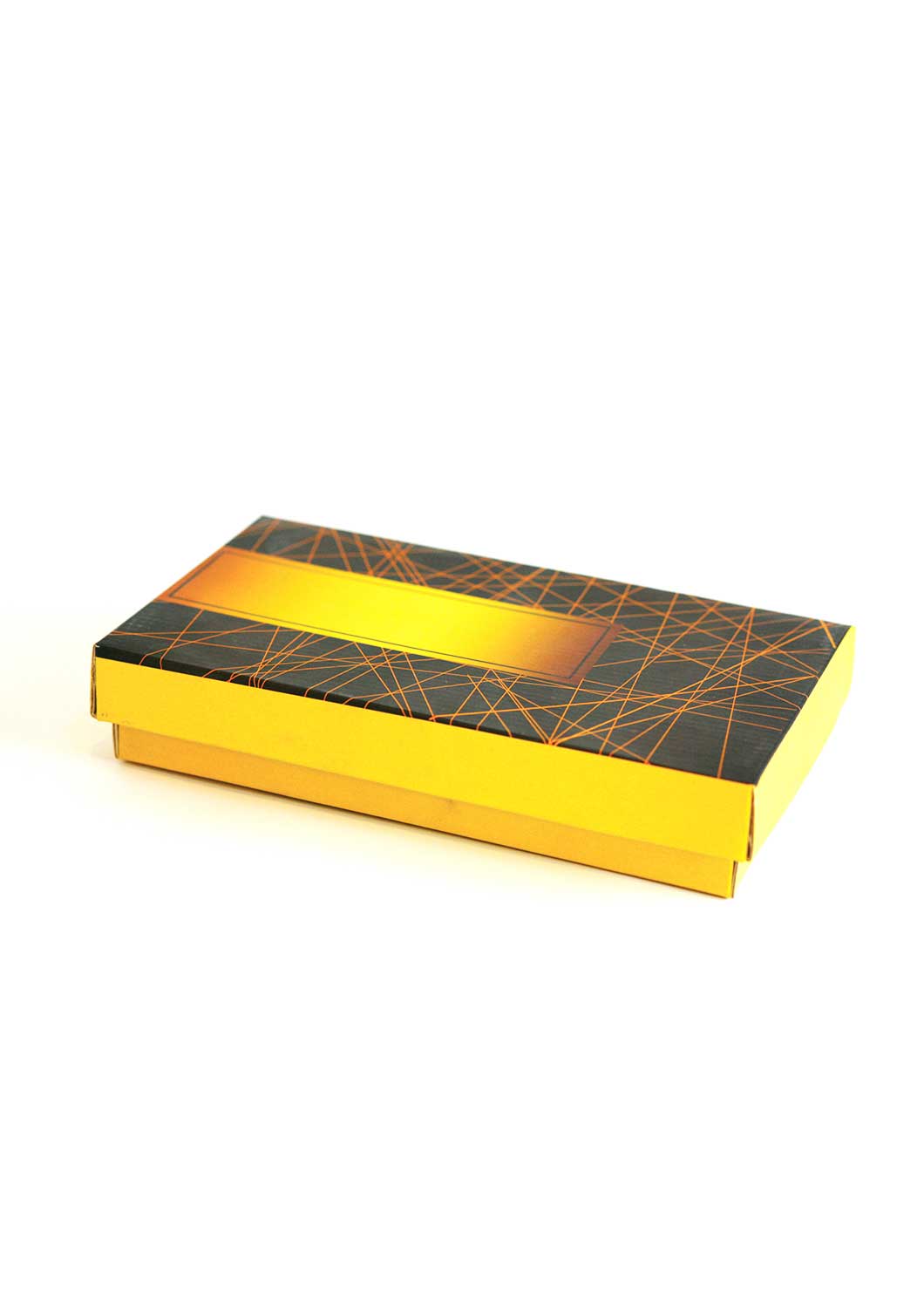 Black and Golden Design Box for Packing