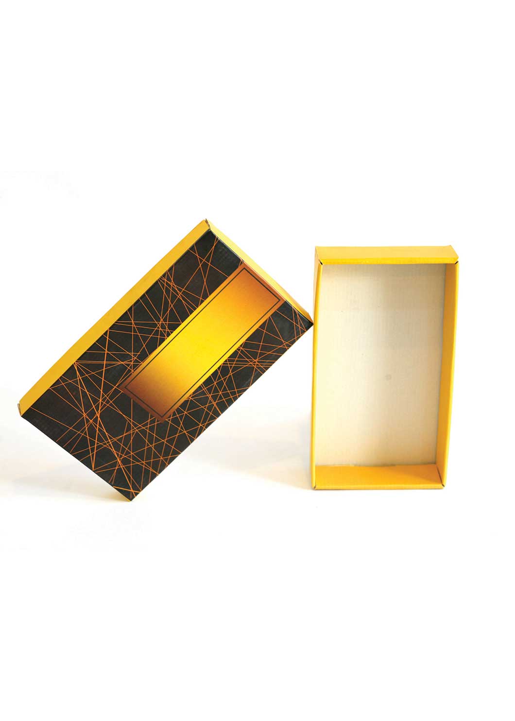 Black and Golden Design Box for Packing