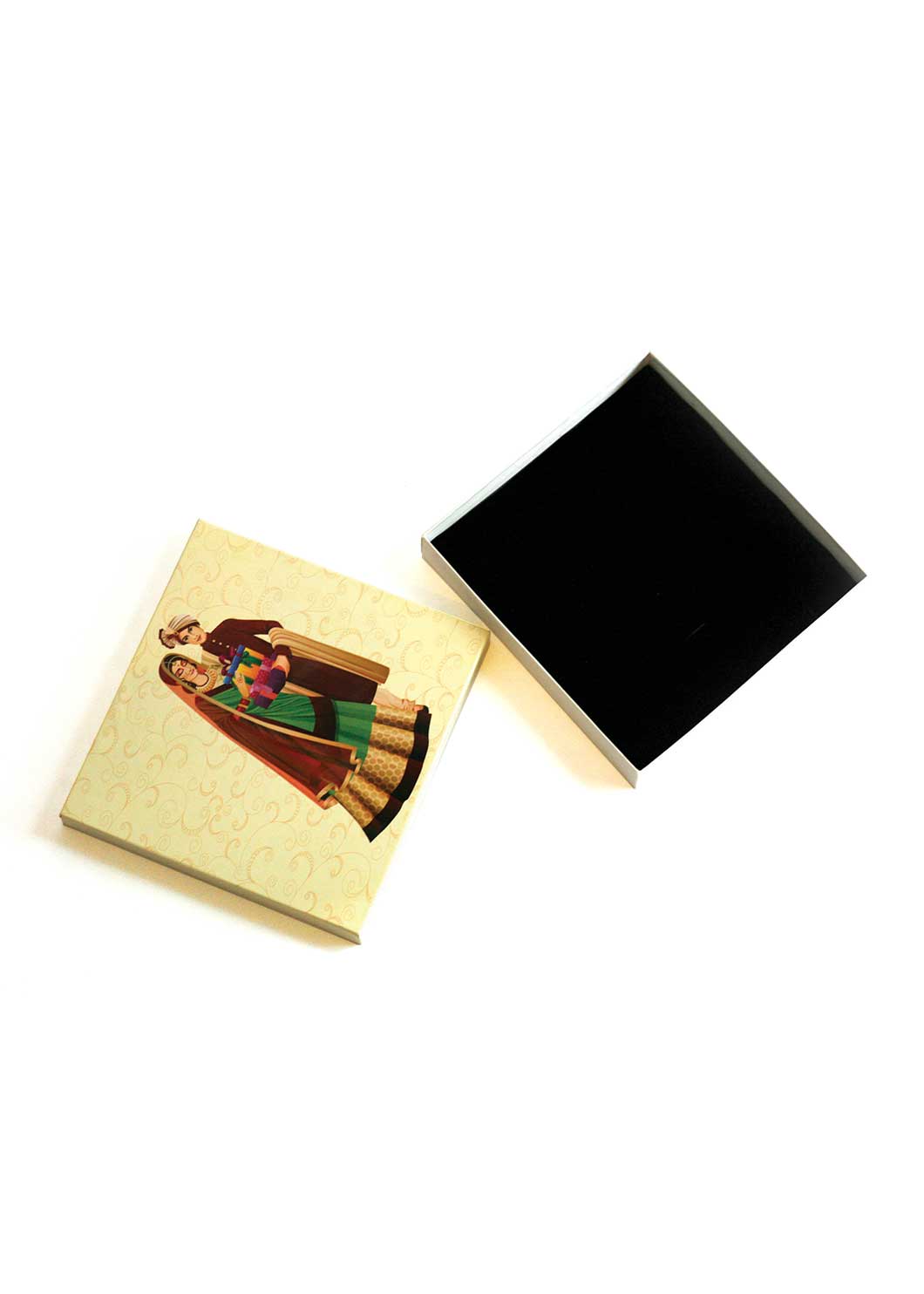 Him and Her - Wedding Photography Box- Cloth packaging box
