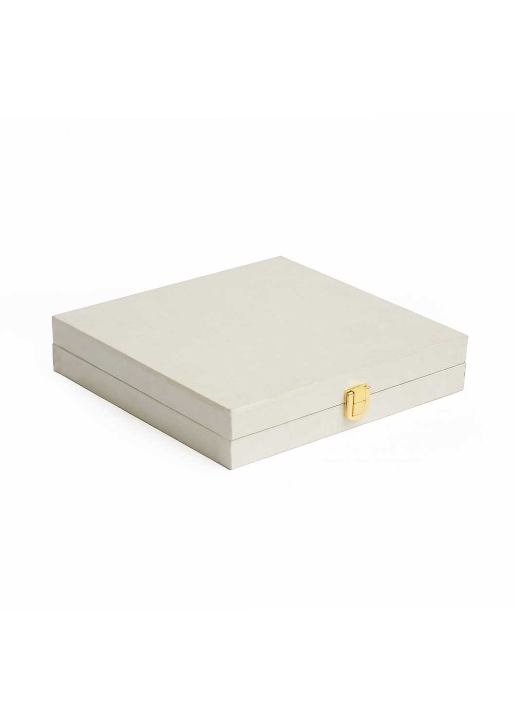 Premium Wooden Box | Square Shape Wooden Box | Wedding Necklace Box | Wedding Gift Box | Jewellery Box | Premium Set | Necklace Packaginf Box