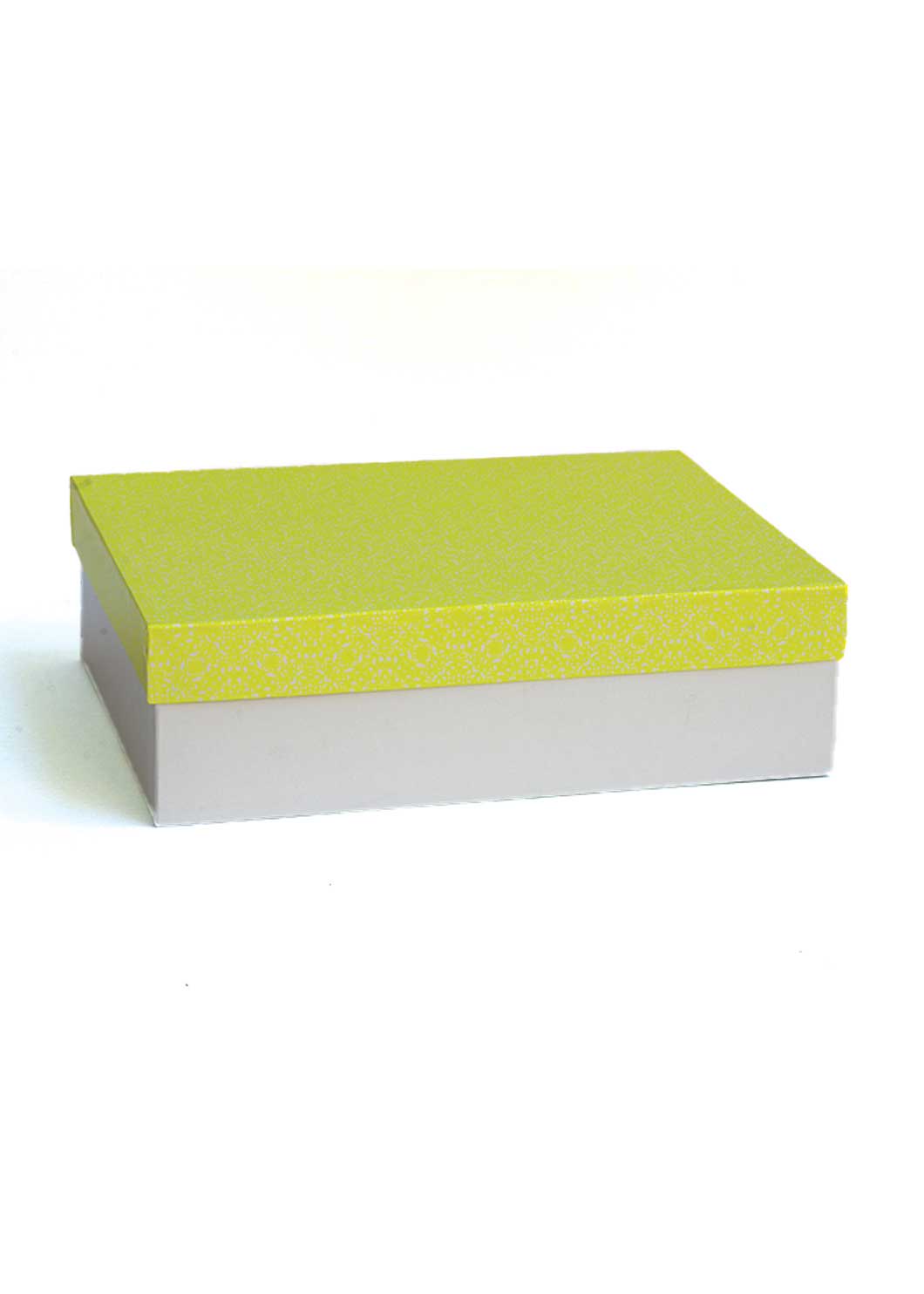 Floral Design Square Box With White Base For Multipurpose Packaging