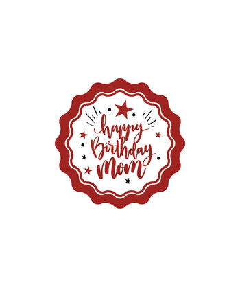 Design Birthday Sticker for Packing Stickers