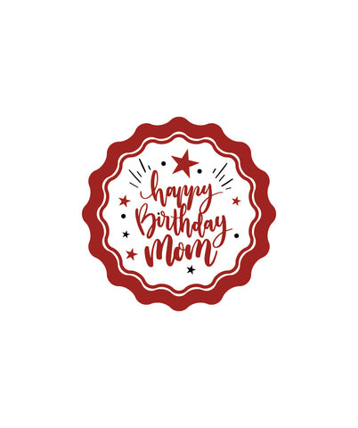 Design Birthday Sticker for Packing Stickers