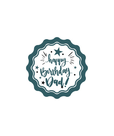 Design Birthday Sticker for Packing Stickers