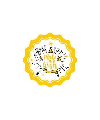 Design Birthday Sticker for Packing Stickers