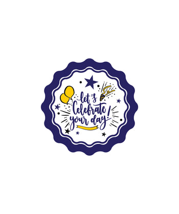 Design Birthday Sticker for Packing Stickers