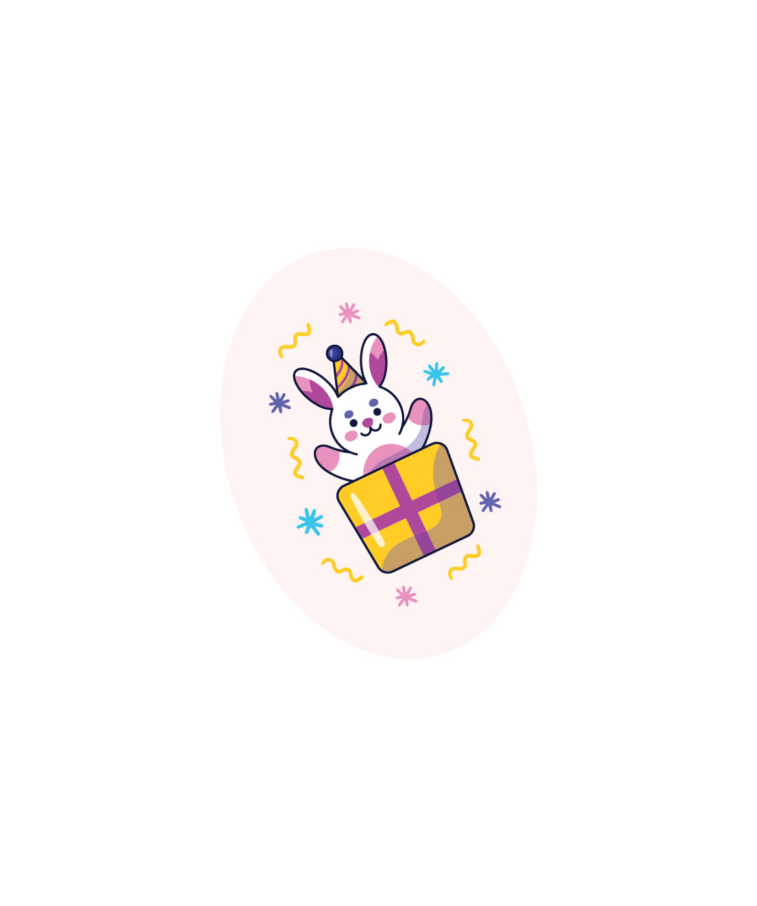 Design Birthday Sticker for Packing Stickers