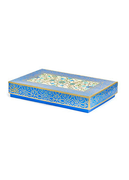 Gold Pattern with Floral Design Box For Packing Workshop Event Boxes