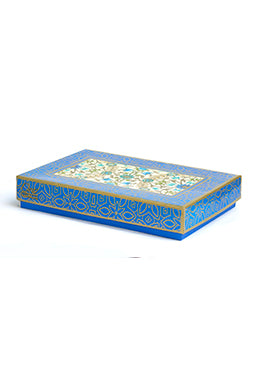 Gold Pattern with Floral Design Box For Packing Workshop Event Boxes