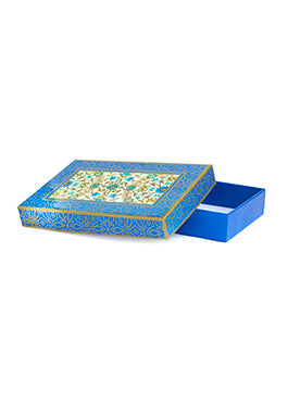 Gold Pattern with Floral Design Box For Packing Workshop Event Boxes