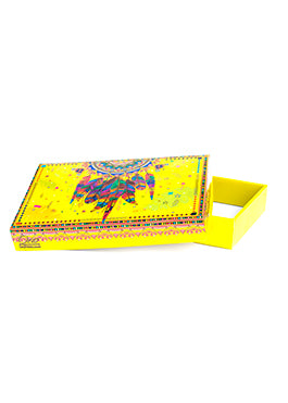 Yellow Plans, Activities, Experiments, Style Art Cloth Design Box For Packing Workshop Event Boxes